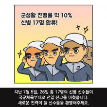 8월,강호들과의 연전